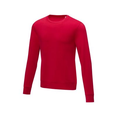 Мужской свитер Zenon с круглым вырезом, красный-0