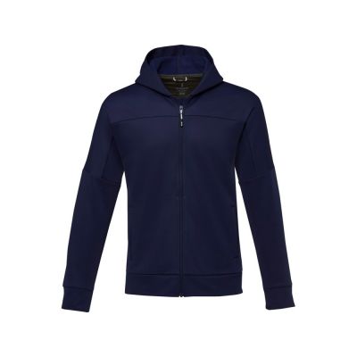 Мужская спортивная трикотажная куртка Nubia на молнии, темно-синий-1