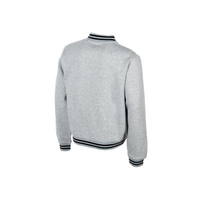 Бомбер Oxford, серый меланж, унисекс-7