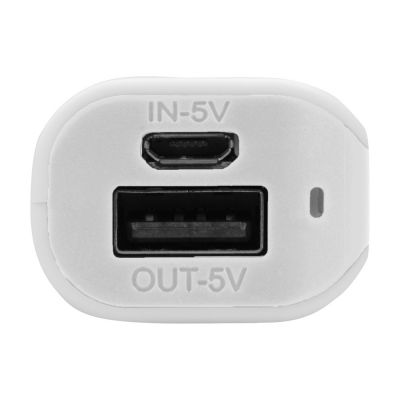 Портативное зарядное устройство (power bank) Basis, 2000 mAh, белый-2