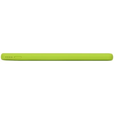 Портативное зарядное устройство Reserve с USB Type-C, 5000 mAh, зеленое яблоко-4
