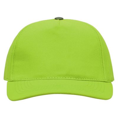Бейсболка New York 5-ти панельная, зеленое яблоко-4
