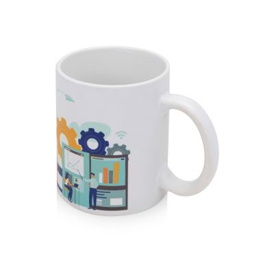 Кружка для сублимации Sublime Matte, белый матовый-3