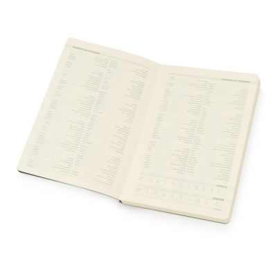 Ежедневник А5 недатированный Megapolis Velvet Flex, серебристый-1