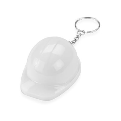 Брелок-открывалка Каска, белый-0