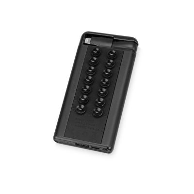 Портативное зарядное устройство Octopus, черный-0