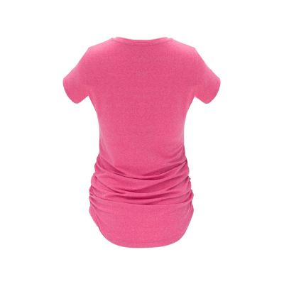 Футболка Aintree женская, меланжевый фуксия-1