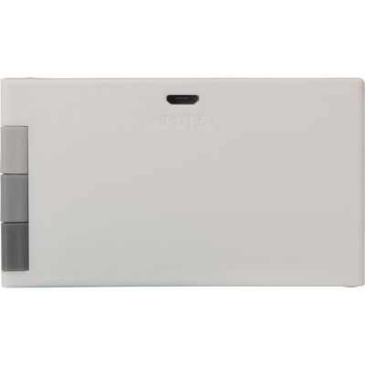 Настольный органайзер с функцией беспроводной зарядки, белый-10