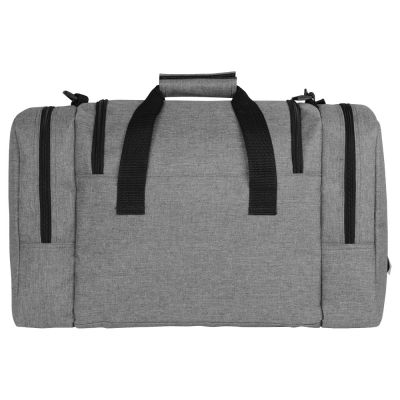 Сумка дорожная Route с двумя боковыми карманами, серый-3