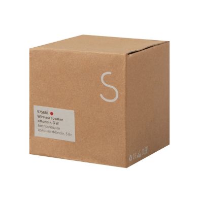 Беспроводная колонка Montii, 3 Вт, красный-9