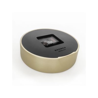 Часы настольные Sarah XXS, золотистые-4