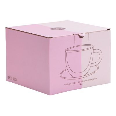 Чайная пара с двойными стенками Rio-7