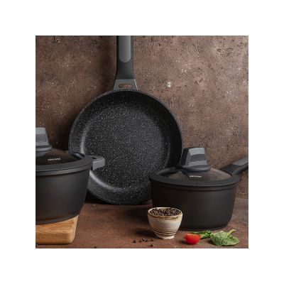 Сковорода блинная с антипригарным покрытием, 24 см, NADOBA, серия DARA-4