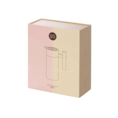 Вакуумный термокувшин Arctic с ситечком, 1200мл, черный-13