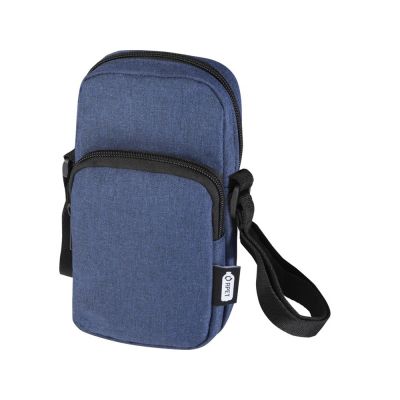 Сумка для телефона Ross из переработанного материала, синий navy-0