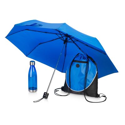 Набор Walk с бутылкой для воды и зонтом-0
