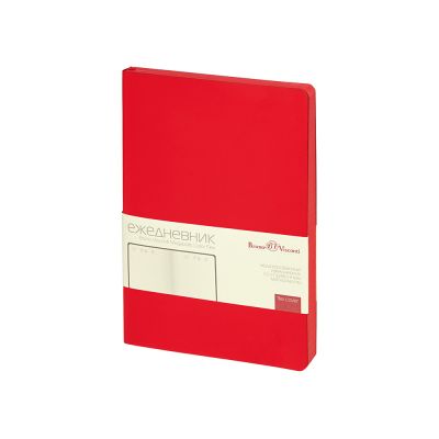 Ежедневник недатированный А5 Megapolis Color Flex New, красный-0