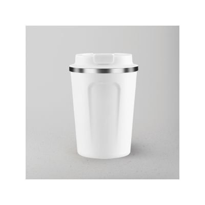 Термокружка CAFe COMPACT, 380 мл, белый-1