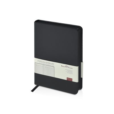 Ежедневник недатированный А6+ Megapolis Color, черный-0