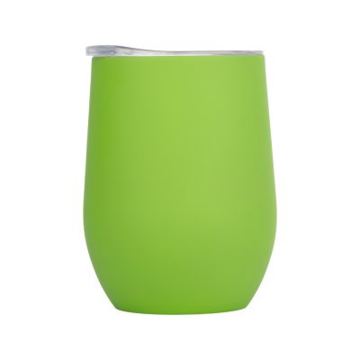 Термокружка Vacuum mug C1, soft touch, 370мл, зеленое яблоко-2