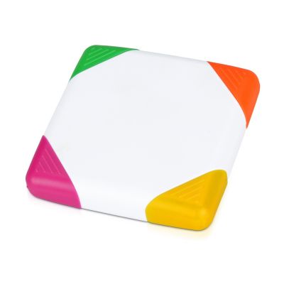 Маркер Квадрат 4-цветный на водной основе-0