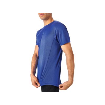 Мужская спортивная футболка Turin из комбинируемых материалов, классический синий-2