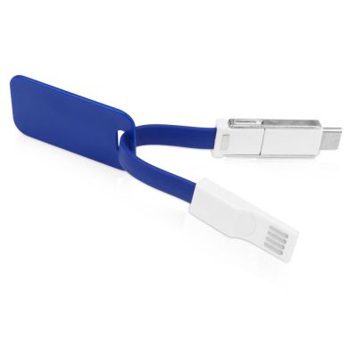 Зарядный кабель 3-в-1 Charge-it, синий-2