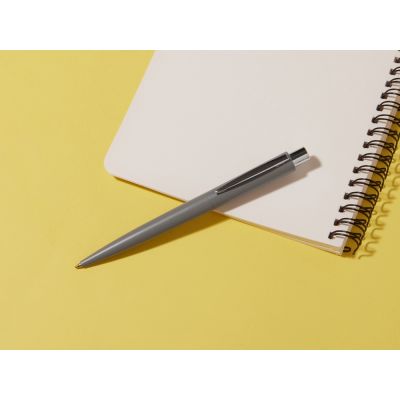 Ручка металлическая шариковая Lumos Recy, серый-4