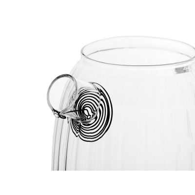 Стеклянный заварочный чайник с гранями Prism-3