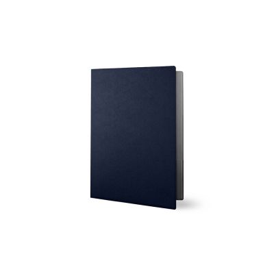 Папка классическая из экокожи Favor, темно-синий-0