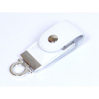 USB-флешка на 32 Гб в виде брелка, белый-1