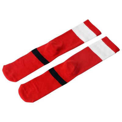 Набор носков с рождественской символикой в мешке женские, 2 пары, красный-10