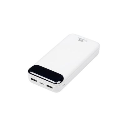 RIVACASE VA2280 (20000mAh) с дисплеем, белый, внешний аккумулятор /24-7