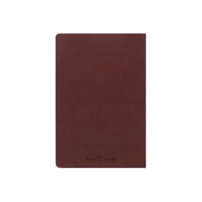 Ежедневник А5 недатированный Megapolis Velvet Flex, бордовый-5