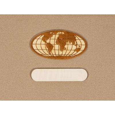 Интерьерная карта мира World-13