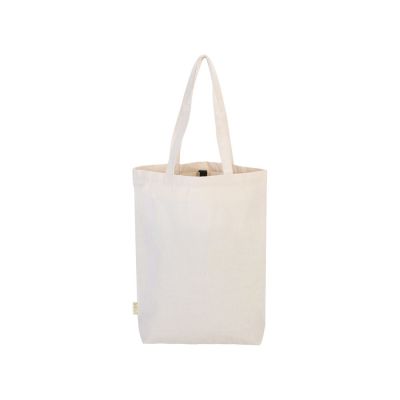 Сумка Fixy из переработанного хлопка с фиксирующей эластичной лентой, натуральный-4