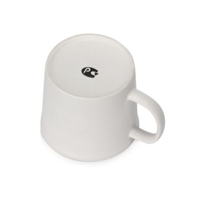 Матовая кружка Nancy 360 мл цветная снаружи, белая внутри, белый-2