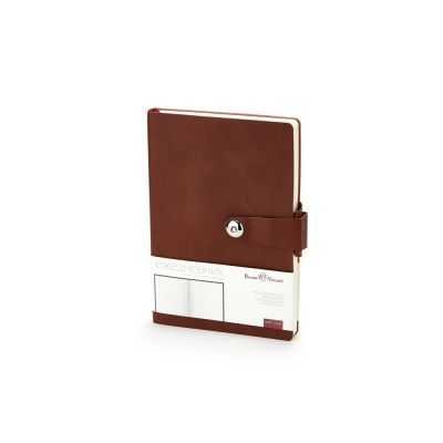 Ежедневник недатированный  А5 PRIMAVERA коричневый-0
