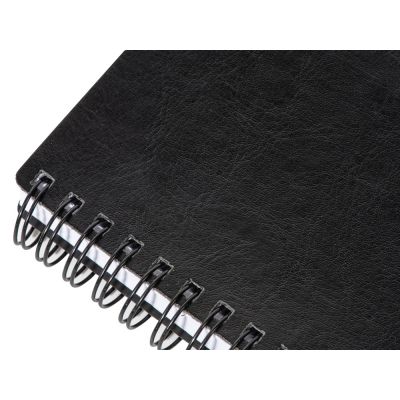 Блокнот А5 Fabrizio, черный-4