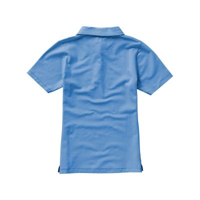 Рубашка поло Markham женская, голубой/антрацит-3