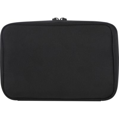 Сумка-органайзер Rise из материалов, переработанных согласно стандарту GRS - сплошной черный-2