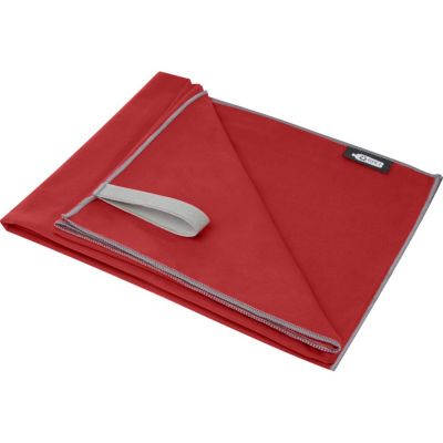 Pieter сверхлегкое быстросохнущее полотенце из переработанного РЕТ-пластика, красный-3