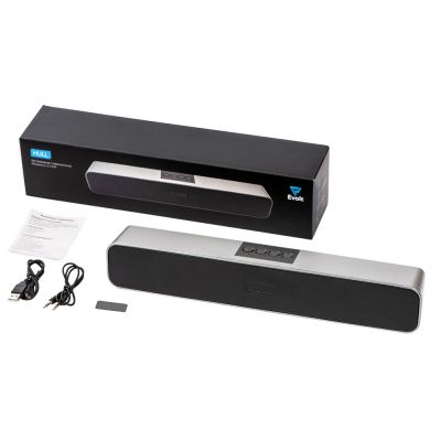 Портативная стереоколонка Hull, 2 * 3 Вт, серый-9