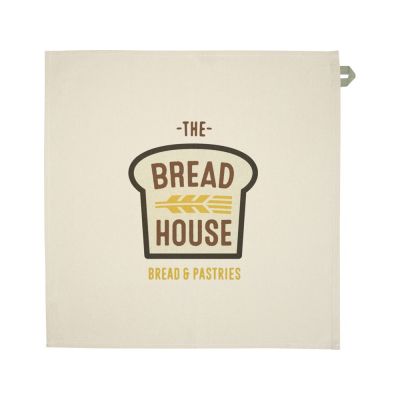 Alora кухонное полотенце из переработанного хлопка плотностью 200 г/м² - Зеленый яркий-2