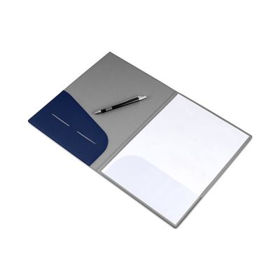 Папка классическая из экокожи Favor, темно-синий-1