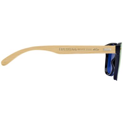 Солнцезащитные очки Tan с бамбуковыми дужками - Желтый-3