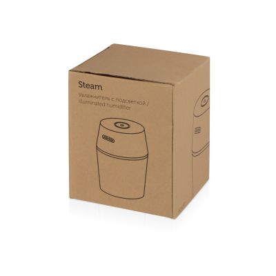 USB Увлажнитель воздуха с подсветкой Steam, черный-7