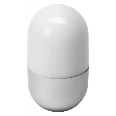 Настольная лампа Weeble, белый / стальной-0