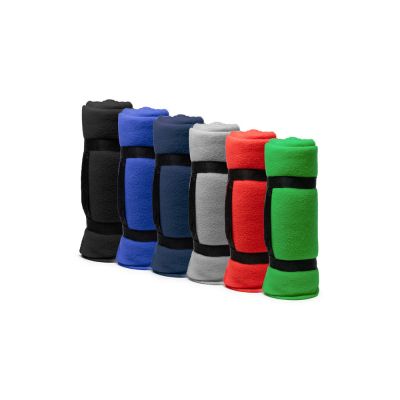 Флисовый плед DANERIS с антипиллинговой обработкой, красный-2