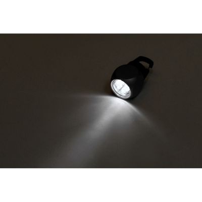 Фонарик Карго с карабином, серебристый-2